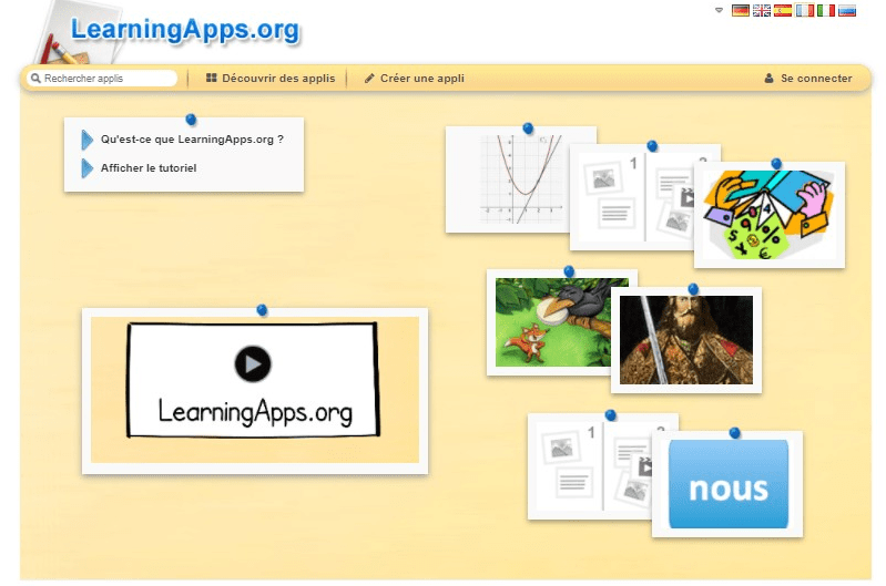 Learningapps : créer facilement des activités interactives